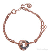 Rose Gold Plated Silver Bracelet*