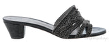 Galaxy Croc Embossed Sandals