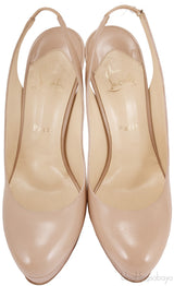 Nude Slingback Pump