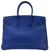 Birkin 35 Blue Sapphire Togo