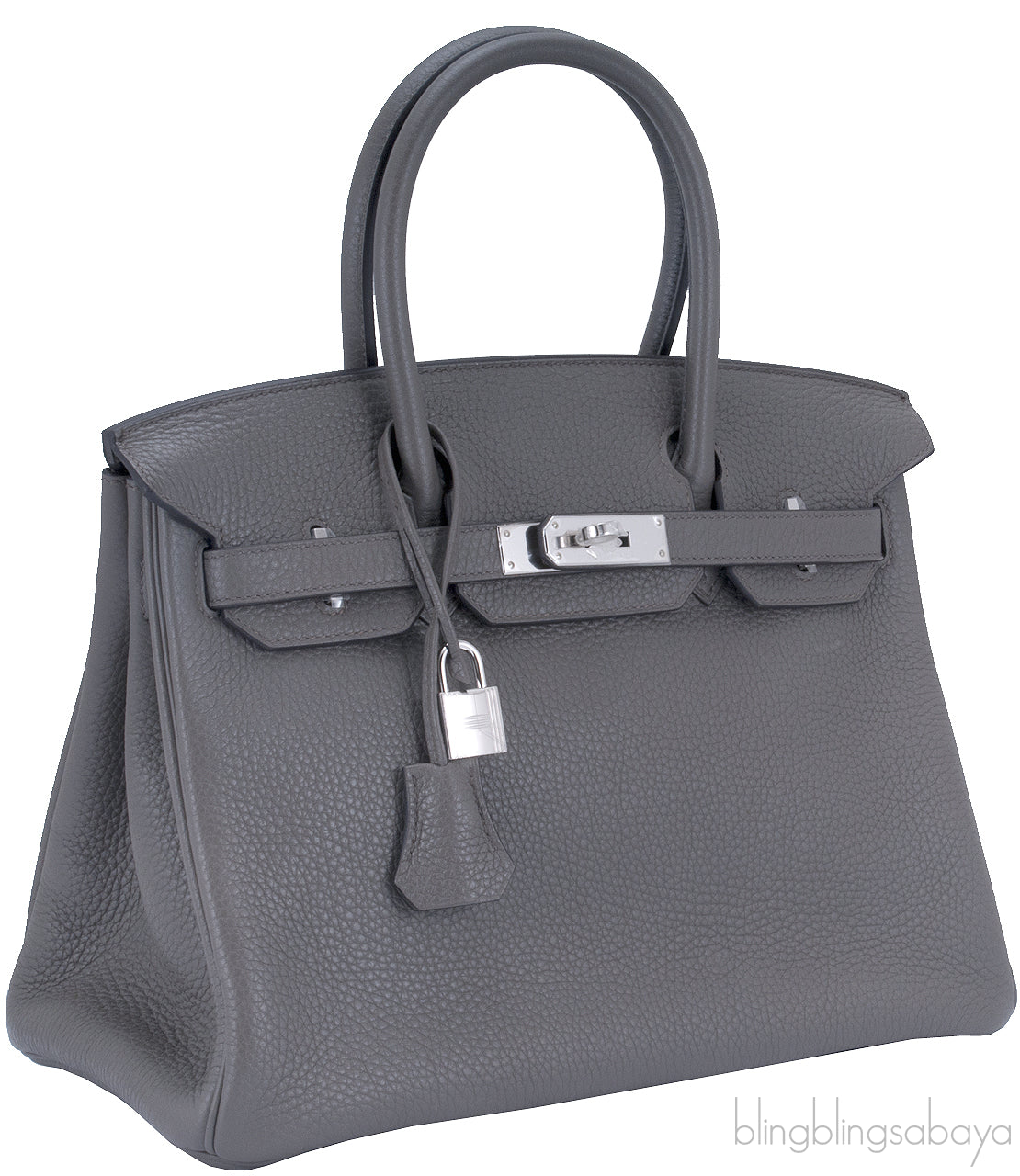 Birkin 30 Etain Togo PHW