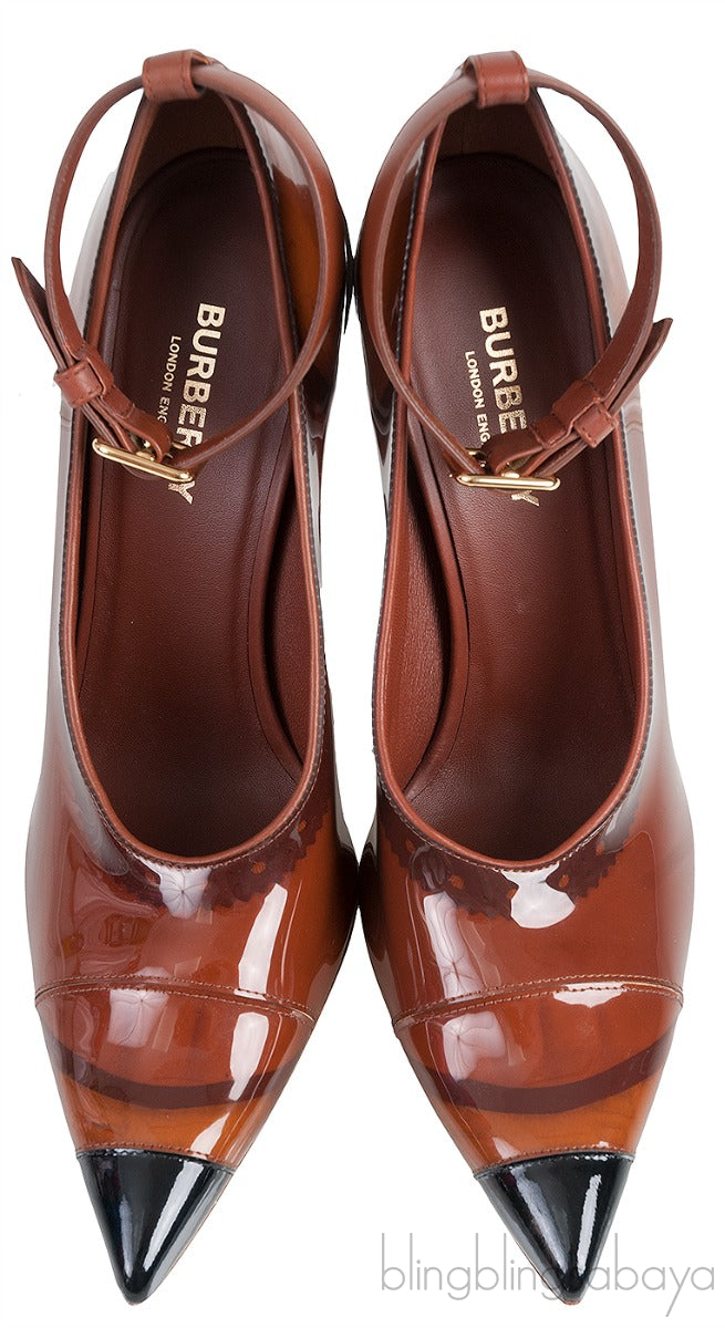 Evan 105 mm Patent Leather Pumps