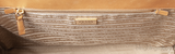 PRADA Gold Saffiano Double Zip Large Tote