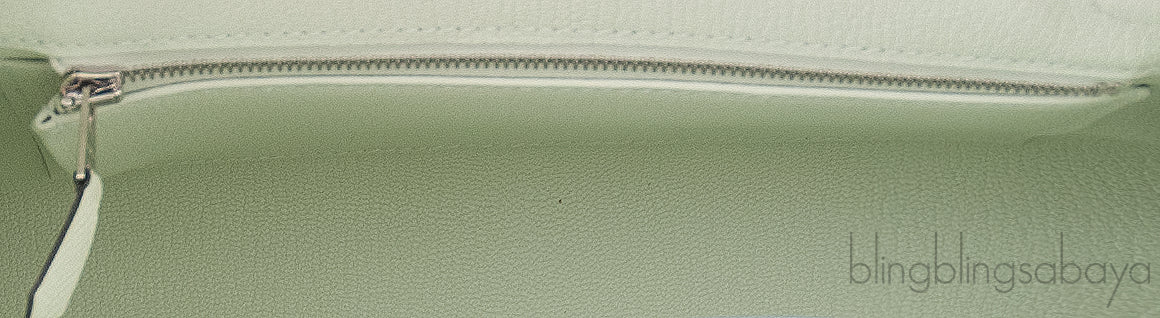 Birkin 25 Sellier Epsom Vert Fizz PHW