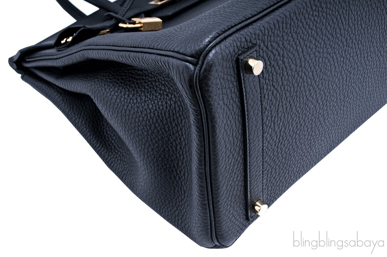 Birkin 35 Black Togo