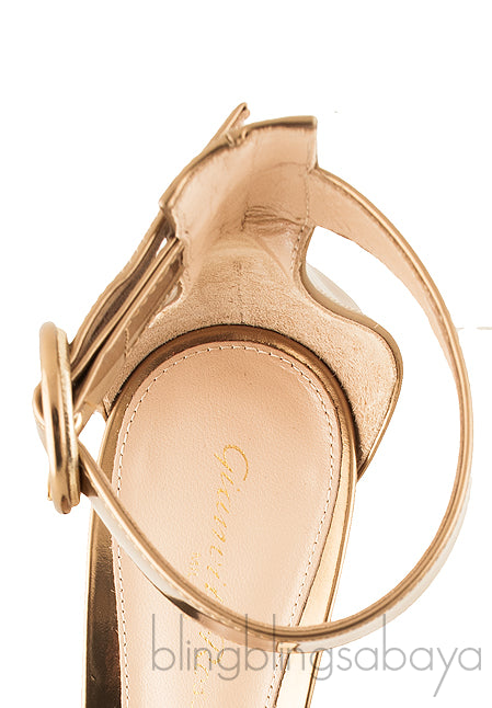 Portifino Gold Slingback Sandals