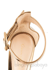 Portifino Gold Slingback Sandals