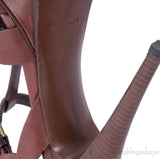 Brown Matte Leather Tribute