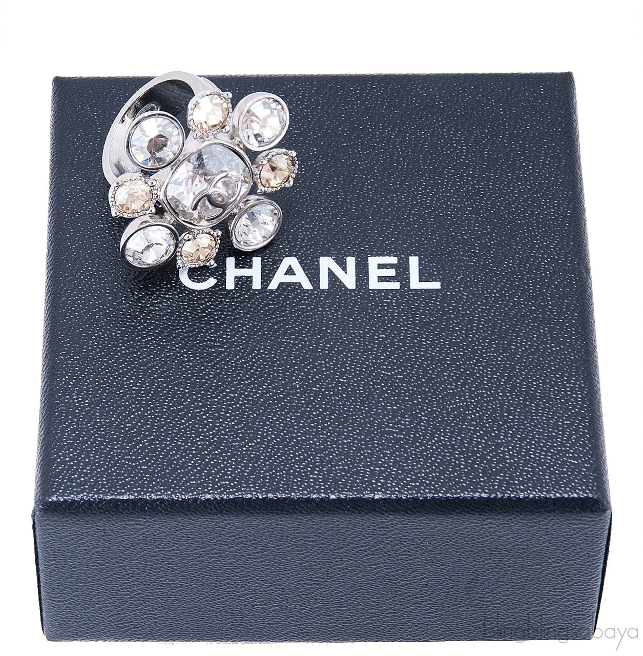 Flower Crystal CC Ring