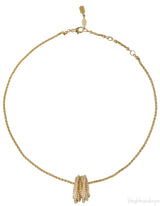 Allegra Diamond YG Necklace