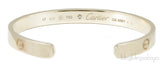 LOVE Open Cuff Diamond Bracelet