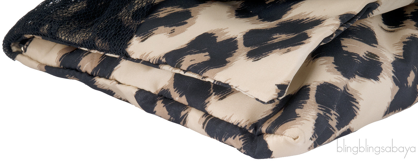 Leopard Print Bow Shoulder Bag*