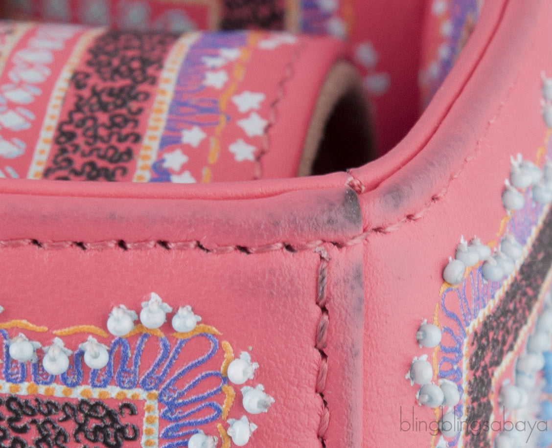 Lady Dior Multicolor Light Pearls & Thread Embroidery