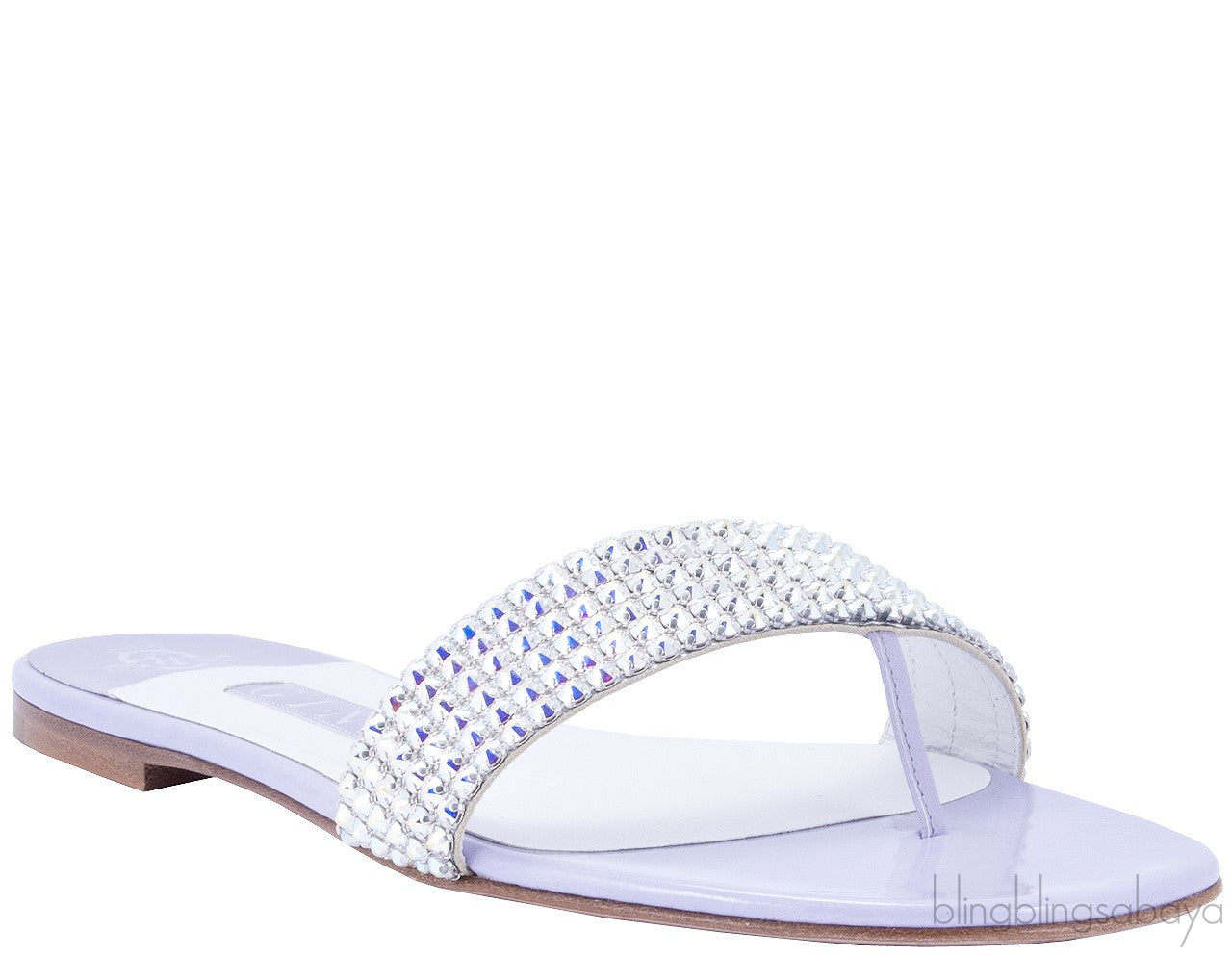 Cassia Lavander Crystal Flat