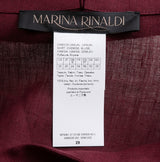 Maroon Linen Shirt