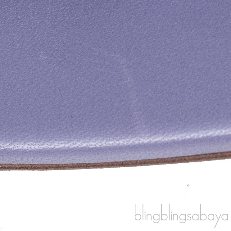 Lilac Stretch Leather Sandals