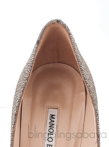 Hangisi Notturno Gold Pumps