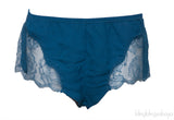 Blue Lace Trim Camisole Set