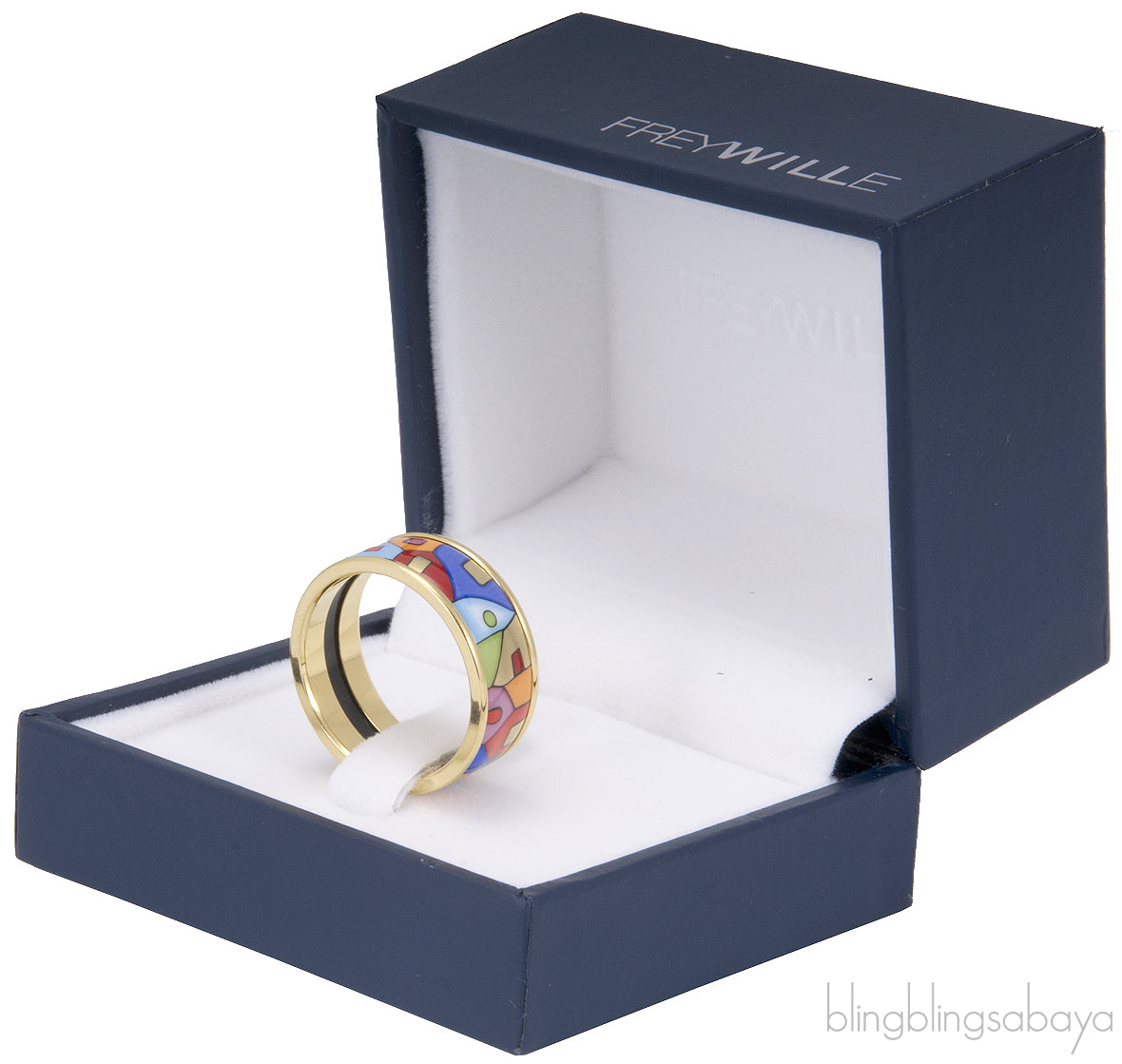 Hundertwasser Multicolor Ring