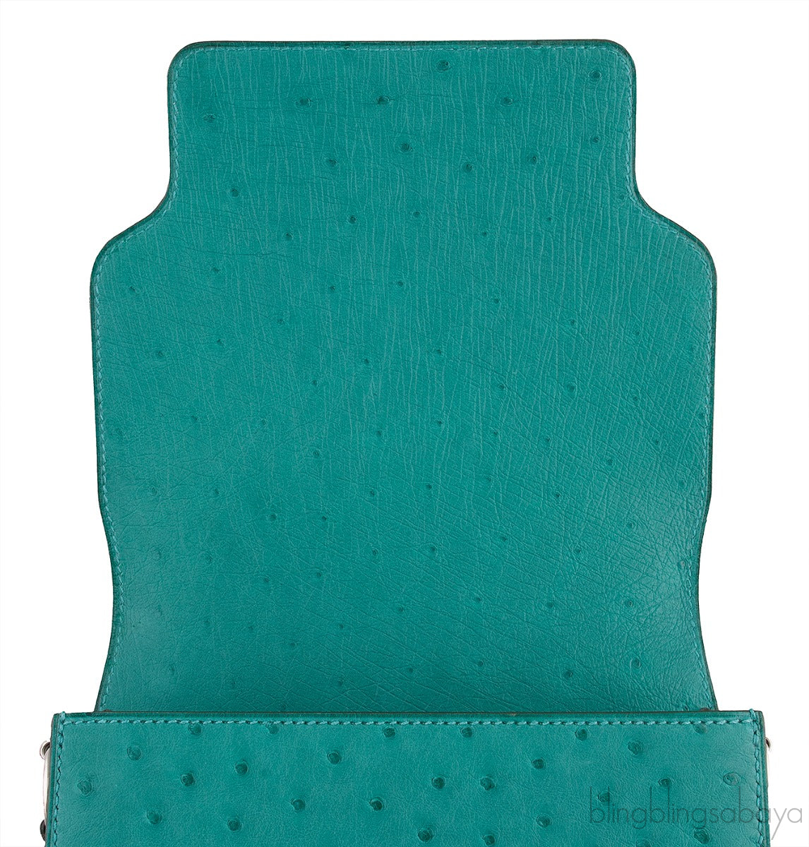 Mini Sac Roulis 18 Ostrich Vert Verone