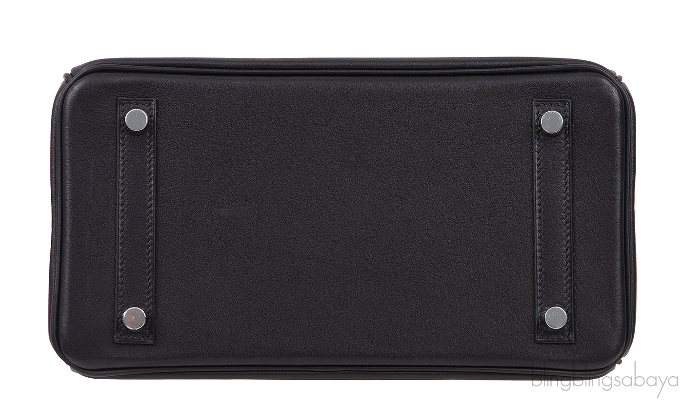 Birkin Rock 25 Black Volupto PHW Hermes Limited Edition
