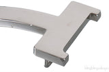 White Epsom \"H\" Reversible Belt