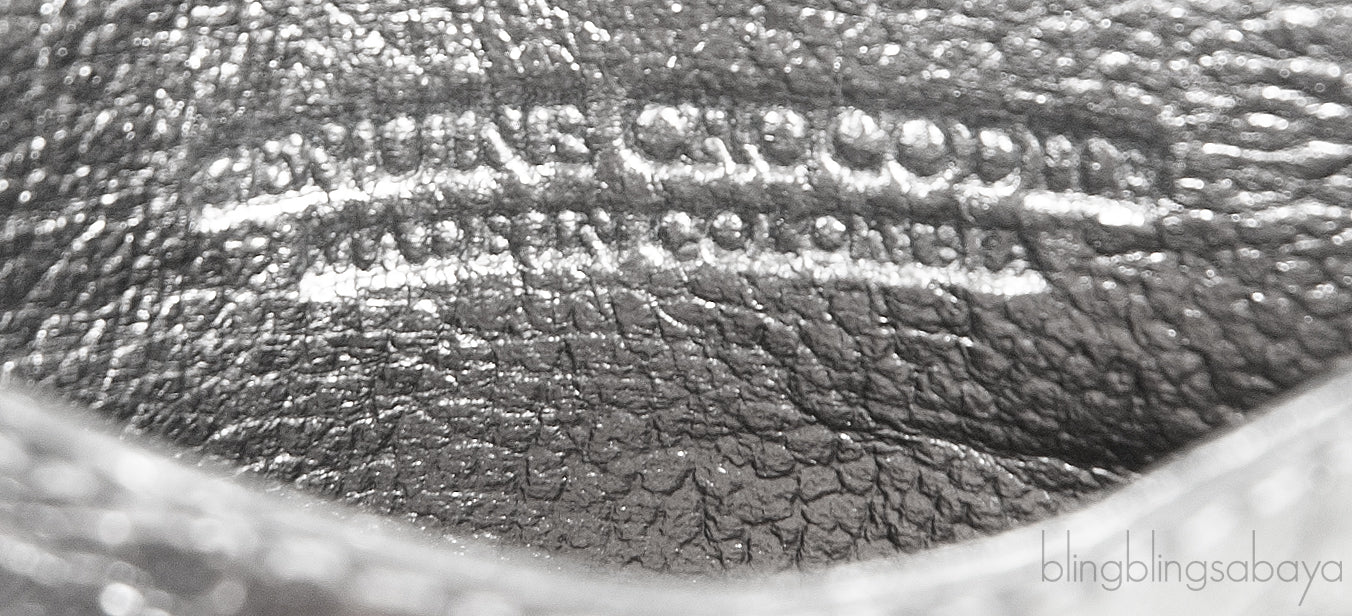 Silver Crocodile Card Holder