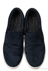 Celine Navy Blue Pony Sneakers