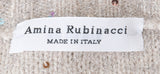 Amina Rubinacci Sequin Metallic Cardigan