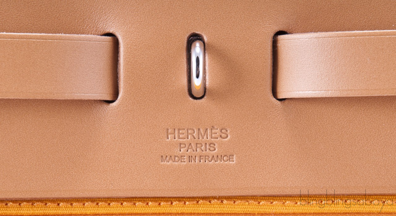 Herbag Zip MM Yellow with Orange