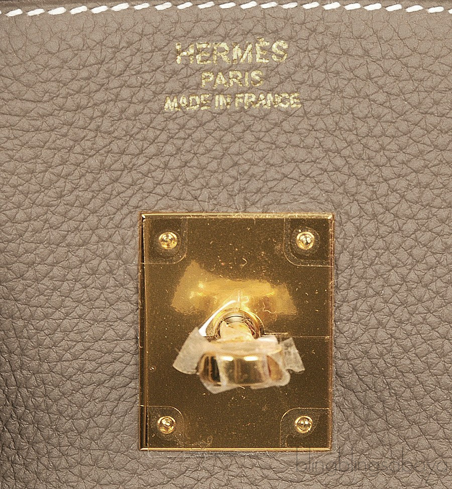 Birkin 35 Etoupe Togo GHW