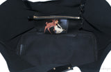 Bambi Black Shopping Tote