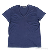Blue Grey Men\'s V-neck T-shirt