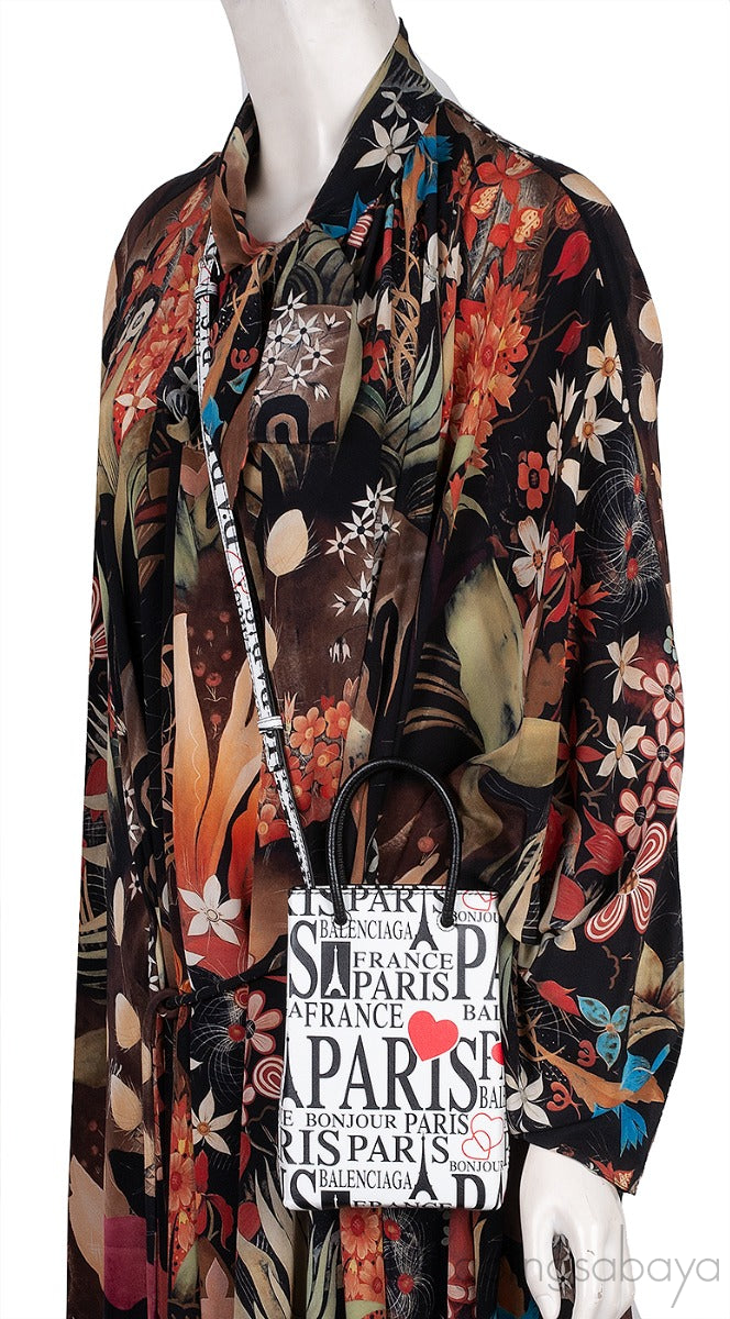 BONJOUR PARIS Shopping Phone Holder Bag
