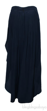 Pleated Asymmetric Trouser