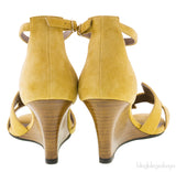 Mustard Legend Wedge Sandals