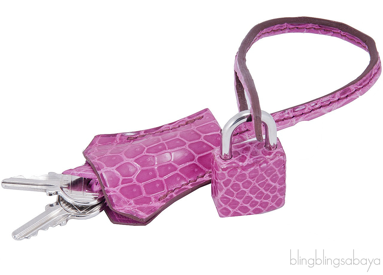 Birkin 30 Fuschia Pink Crocodile
