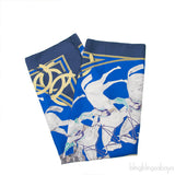 Blue LA RONDE DES JOCKEYS SCARF