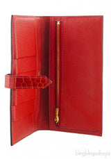 Geranium Bearn Crocodile Wallet