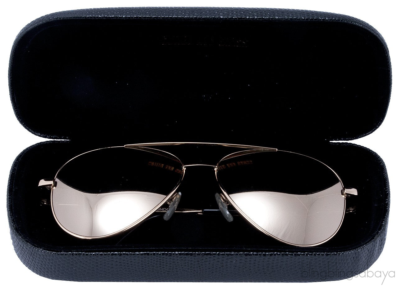 Gold 0740 Aviator Sunglasses