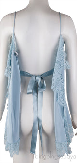 Open Back Lace Trim Camisole