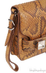 Proenza Schouler PS11 Python Amber Clutch Bag