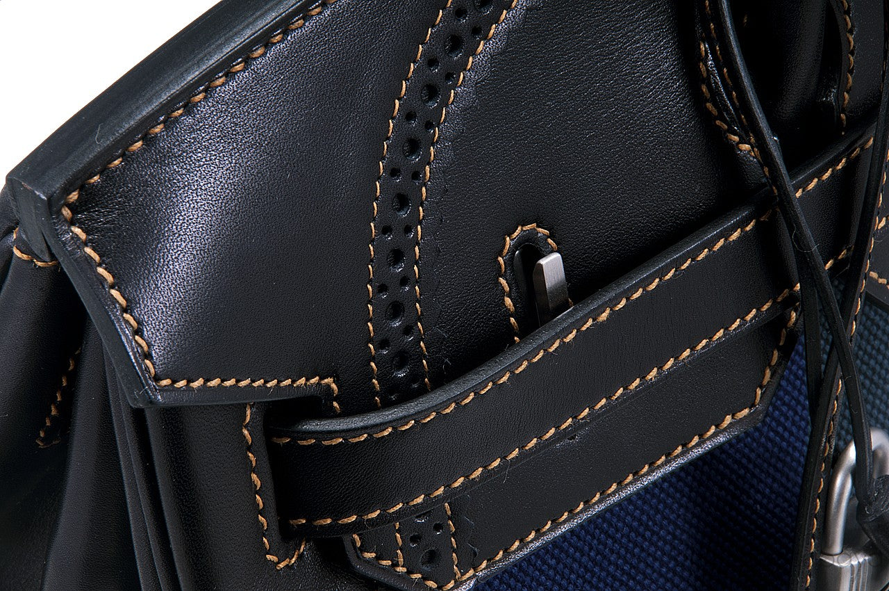 Birkin 35 Denim Ghillies Ltd. Edition
