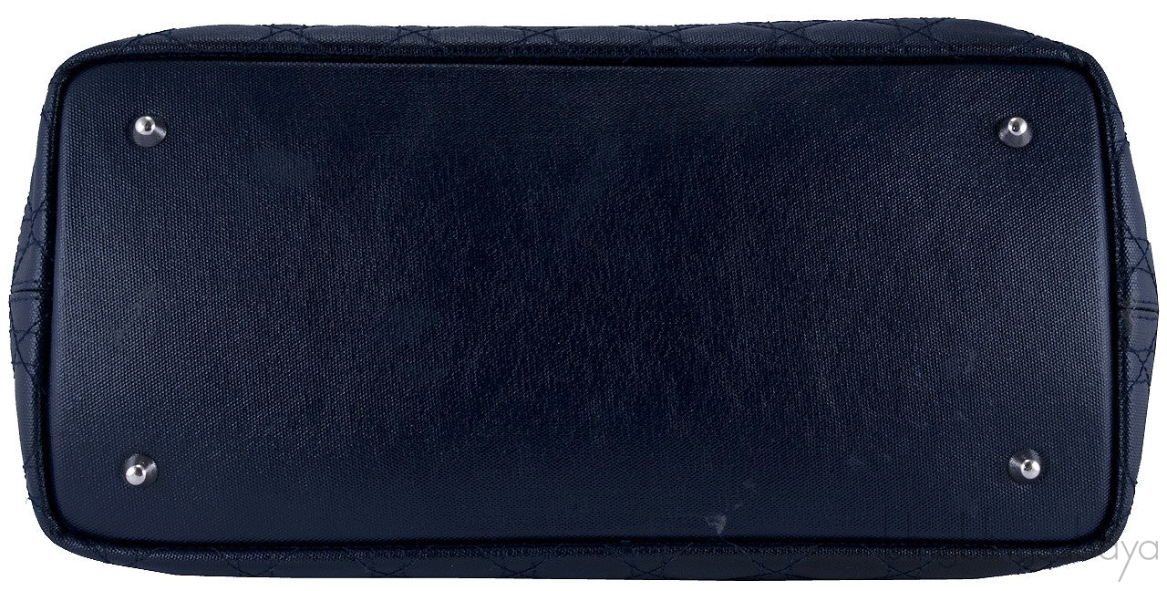 Dark Blue Panarea Shopping Tote