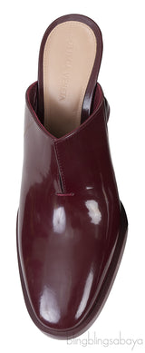 Bottega Veneta Leather Cha-Cha Heeled 100 Mules