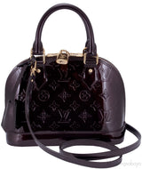 Alma BB Monogram Vernis Amarante