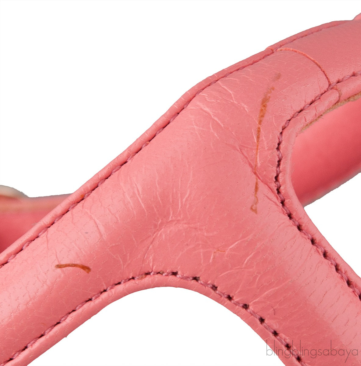 Parthenon Grecian Gladiator Column Heels Coral Pink
