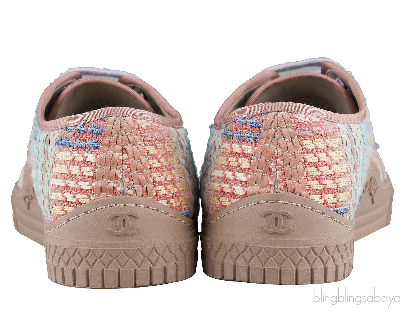 Tweed Low Cut Multicolor Sneakers
