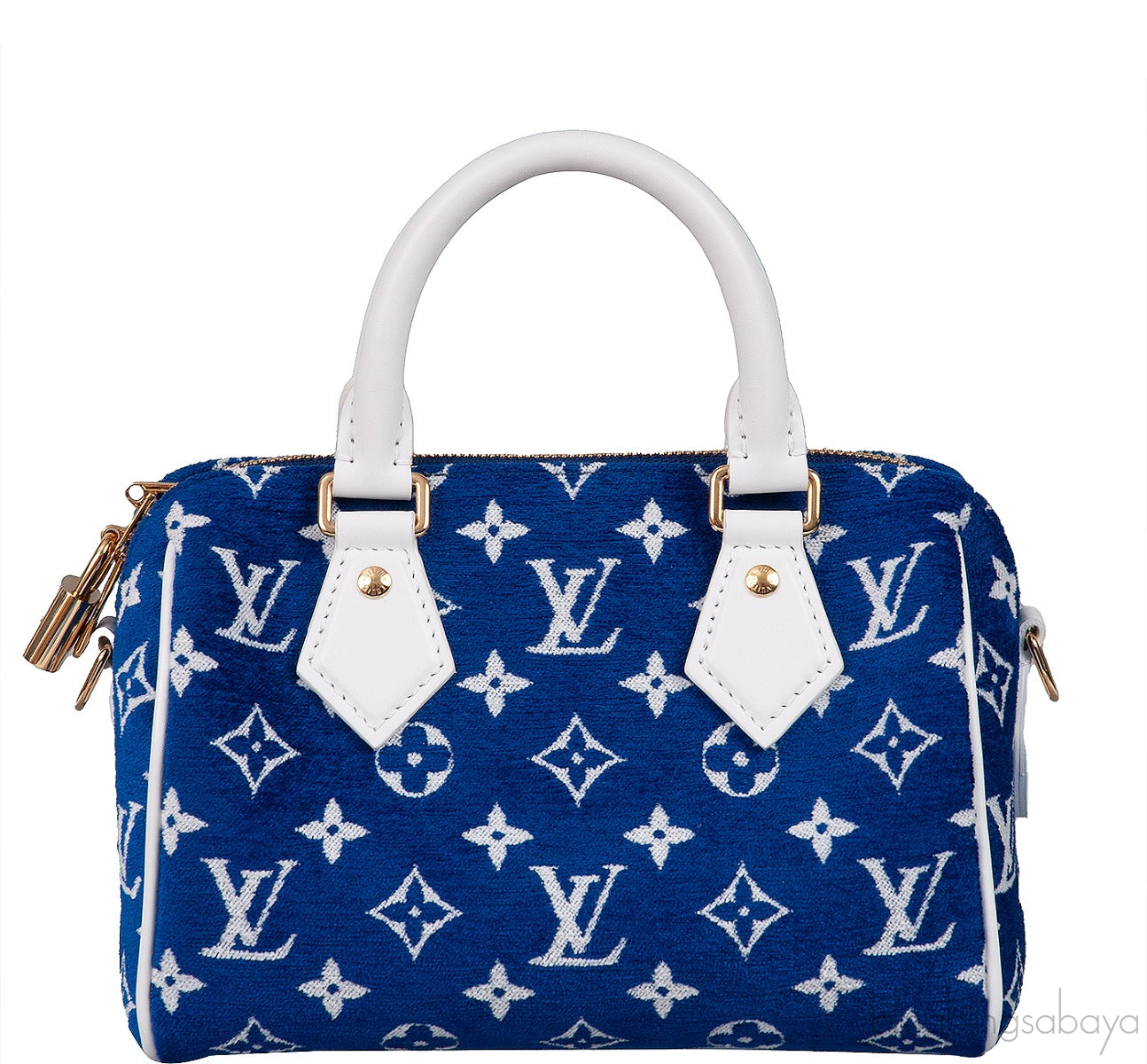 Monogram Speedy Blue Bandoulière 20