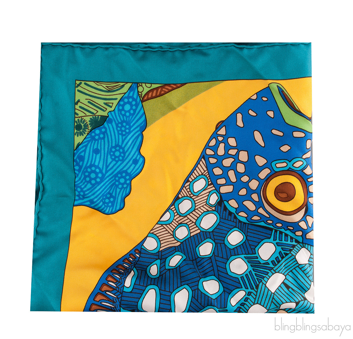 Tropical Fish Print Scarf